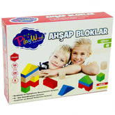 Nessiworld PlayWood 29 Piece Wooden Blocks