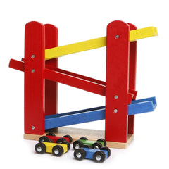 Nessiworld PlayWood Wooden Parking Lot with 5 Cars 382