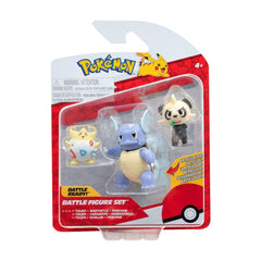 Nessiworld POK 95155-K Pokemon Battle 3-Piece Figure Set