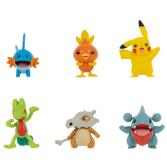 Coffret de 6 figurines Pokémon Battle de NessiWorld