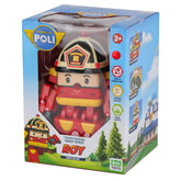 Nessiworld POLI MRT-686 Robocar Poli, grand robot transformable Roy avec son et lumière - Necotoys