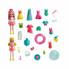 NessiWorld Polly Pocket ve Arkadaşları Farklı Moda Aksesuarları Oyun Setleri