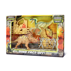 Nessiworld Primal Clash Dino Face-Off Game Set