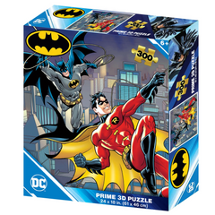 NessiWorld Prime 3D - Batman and Robin 300 Piece Adult Puzzle 32710
