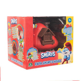 Nessiworld PUF40000 Smurfs Papa Smurf Mushroom House Playset