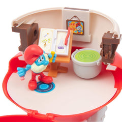 Nessiworld PUF40000 Coffret de jeu Maison Champignon Grand Schtroumpf Schtroumpf