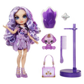 Nessiworld Rainbow High Violet Glitter Slime and Pet Series Doll