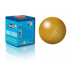 NessiWorld Revell 92 - Aqua Color Brass - Metallic Paint - 18 ml