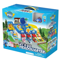 Nessiworld Robocar Poli Let's Go Home Center Playset