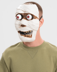Nessiworld Mummy Mask with Swinging Spring and Movable Eyes