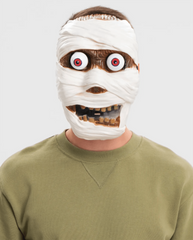 Nessiworld Mummy Mask with Swinging Spring and Movable Eyes