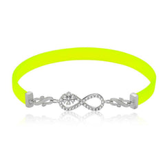 Bracelet femme infini argent jaune