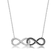 Silver Infinity Women's Necklace