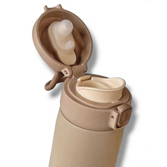 NessiWorld ShotaySiliconeStrapSteelThermosFlask420ml8006