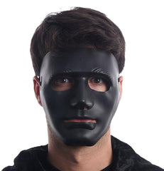 NessiWorld Black Color Hip Hop Anonymous Jabbawockeez Dance Mask 18x19 cm