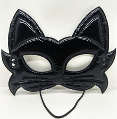 Nessiworld Black Color Fabric Material Eva Cat Mask 19x15 cm