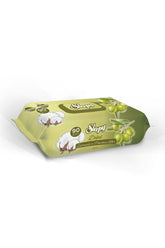 Nessiworld Natural Olive Oil Wet Towel Wipes 90 Pieces
