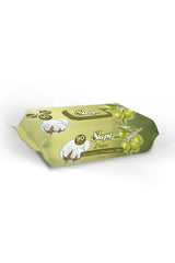 Nessiworld Natural Olive Oil Wet Towel Wipes 90 Pieces