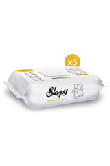 Nessiworld Sleepy Extra Wet Towel Wipes 5x90 450 Sheets