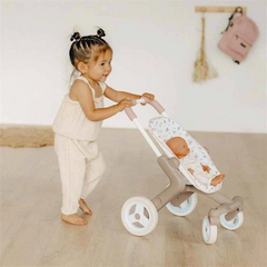 Nessiworld Smoby Baby Nurse Toy Metal Baby Stroller