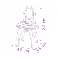 Nessiworld Smoby Gabby Dressing Table with Legs