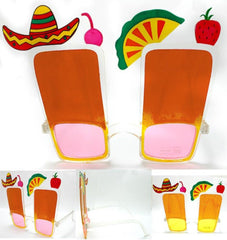 Nessiworld Sombrero Hawaii Fiesta Meyve Figürlü Yaza Merhaba Gözlük