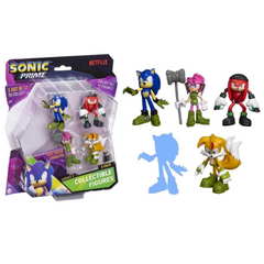 Nessiworld Sonic Prime 5-Piece Figure Set S2 Doctor Don'T with Headphones
