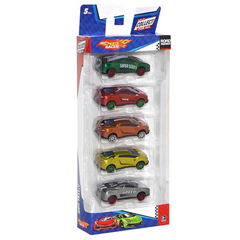Speed Racer Road Series Metal Model Car Set of 5