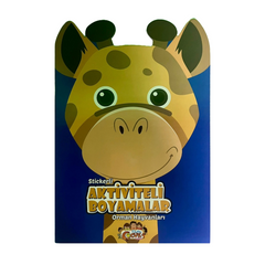 Activités et coloriages d'autocollants Nessiworld Animaux de la forêt