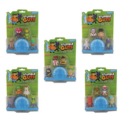 Nessiworld Stumble Guys 5-Piece Mini Figure