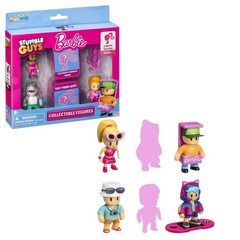 Nessiworld Stumble Guys x Barbie 6-Piece Figure Set