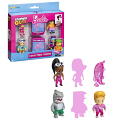 Nessiworld Stumble Guys x Barbie 6-Piece Figure Set