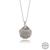 Swarovski Crystal Stone Seashell Silver Women's Necklace