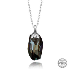 Swarovski Crystal Stone Special Cut Silver Women's Necklace