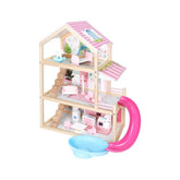 NessiWorld T2010WoodenSlideHouse3Storey-OkutanHobi