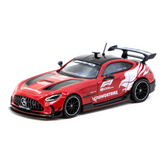 Voiture de sécurité Mercedes-Benz AMG GT Black Series de Nessiworld Tarmac Works à l'échelle 1/64