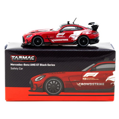 Voiture de sécurité Mercedes-Benz AMG GT Black Series de Nessiworld Tarmac Works à l'échelle 1/64