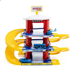 NessiWorld Toyflyer17PieceParkingGarageSet