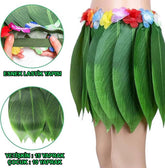 Jupe de fête hawaïenne d'inspiration tropicale Nessiworld, taille adulte