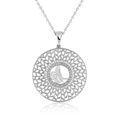 Silver Tughra Women's Necklace