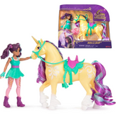 Nessiworld Unicorn Academy AVA and Unicorn Leaf set 12 cm