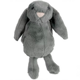 Nessi World Sleeping Companion Rabbit Plush Gray 34 cm