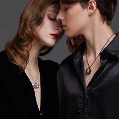 Uzak Mesafe Titreşimli We Bold Akıllı Kolye Seti Doğal Akik - MeanYou