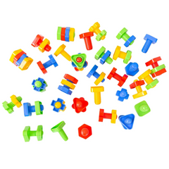 Nessiworld Screw Educational Figures 64 Pieces