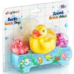 NessiWorld Vinyland Vinyl Duck Family Bath Toys 661778