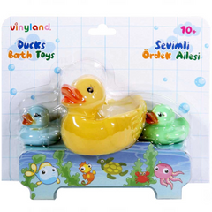 NessiWorld Vinyland Vinyl Duck Family Bath Toys 661778
