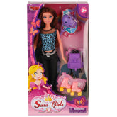 WG-115070 Skater Doll with Accessories 29 cm - Vardem Toys