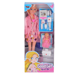 Nessiworld WG-115225A Aksesuarlı Doktor Bebek 29 cm -Vardem