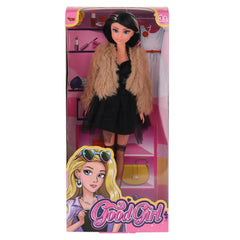 Nessiworld WG-115519-20 Fur Coat Dressed Doll 29 cm - Vardem Toys