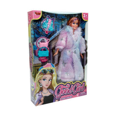 WG-66768 Furry Doll with Accessories 29 cm - Vardem Toys